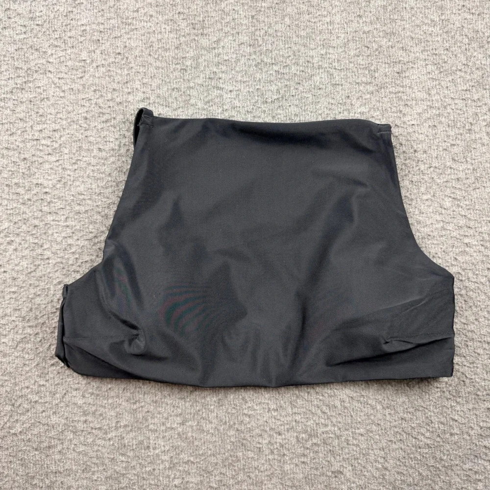 Aerie Black High Neck Women's S Small Bikini Top Recycled Blend